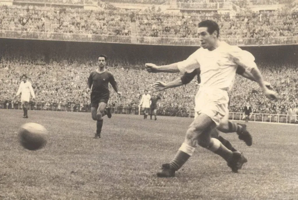 Paco Gento en la temporada 1954-55. (Foto: Imago)