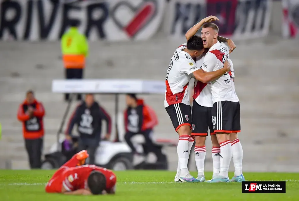 River venció a Independiente en el último duelo entre ambos. (Foto: Getty).