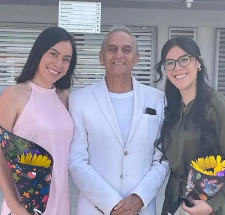 Moscoso es feliz en México junto a su familia