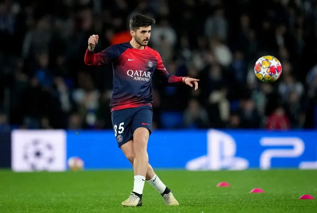 O brasileiro Beraldo vem se destacando no PSG (Photo by Alex Caparros/Getty Images)