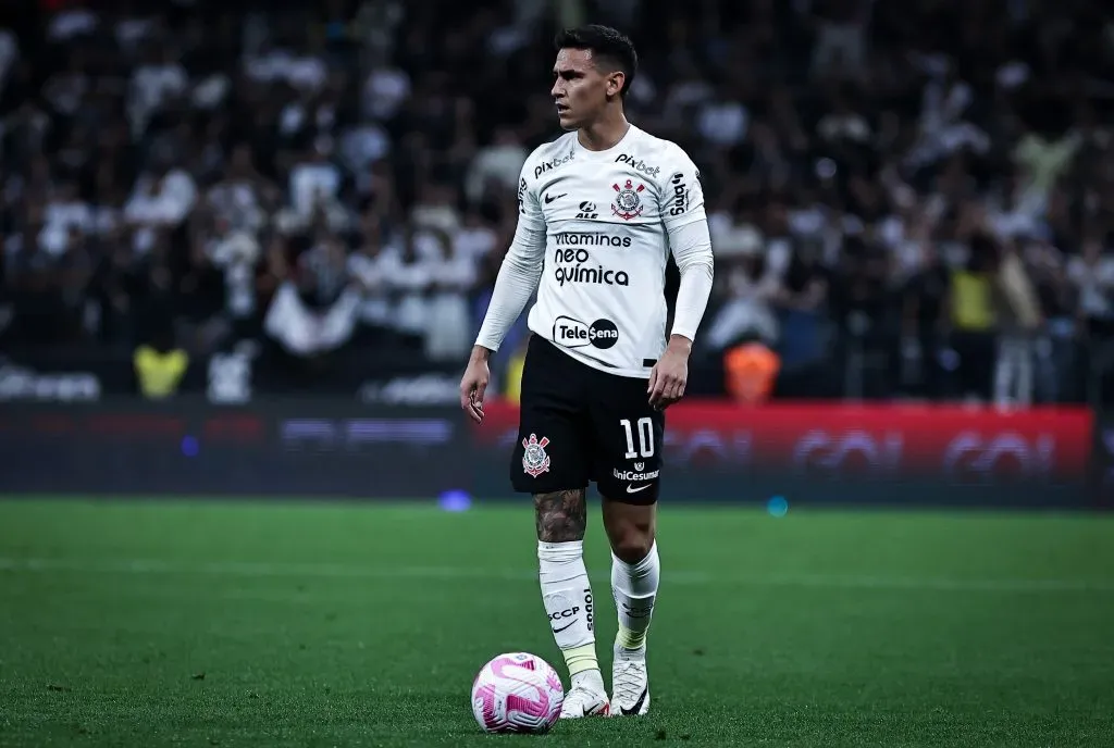 Matías Rojas em ação pelo Corinthians – Foto: Fabio Giannelli/AGIF