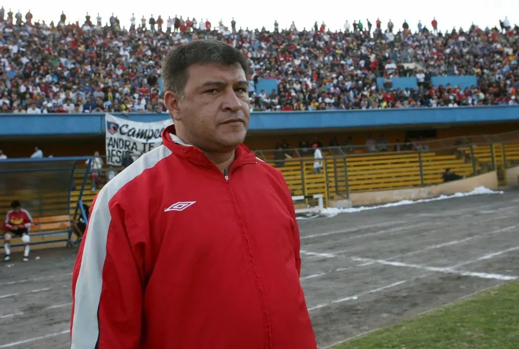 Claudio Borghi como entrenador de Colo Colo. (Foto: Photosport)