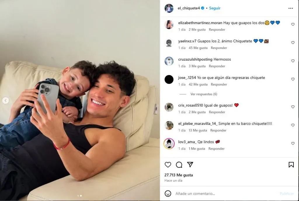 Chiquete Orozco reapareció tras no haber viajado a Estados Unidos (Instagram)