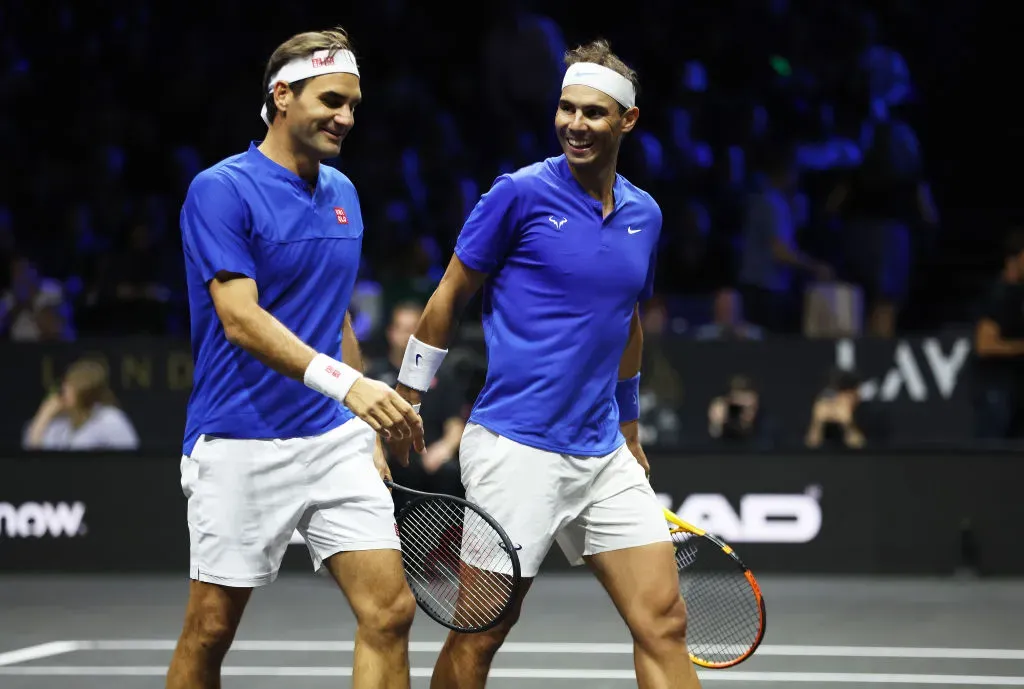 Federer y Nadal en Laver Cup 2022 – Getty