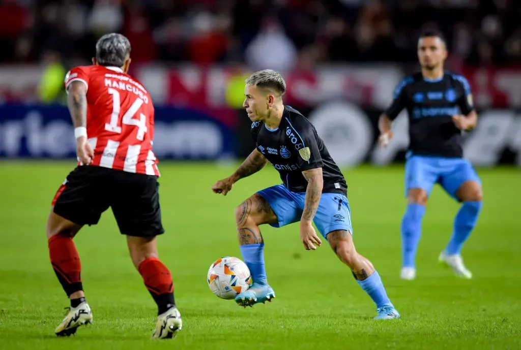 Soteldo em atuação pelo Grêmio. Foto: Marcelo Endelli/Getty Images