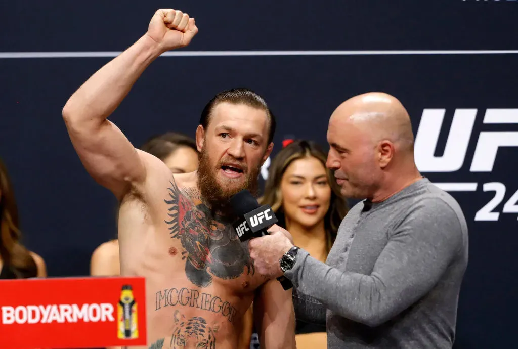 Conor McGregor pidió por sus 50.000 dólares cuando era una joven luchador.