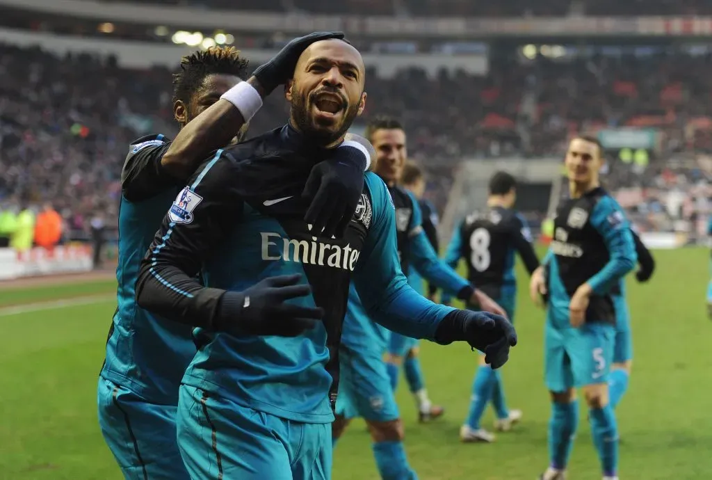 Thierry Henry of Arsenal  (Photo by Michael Regan/Getty Images)