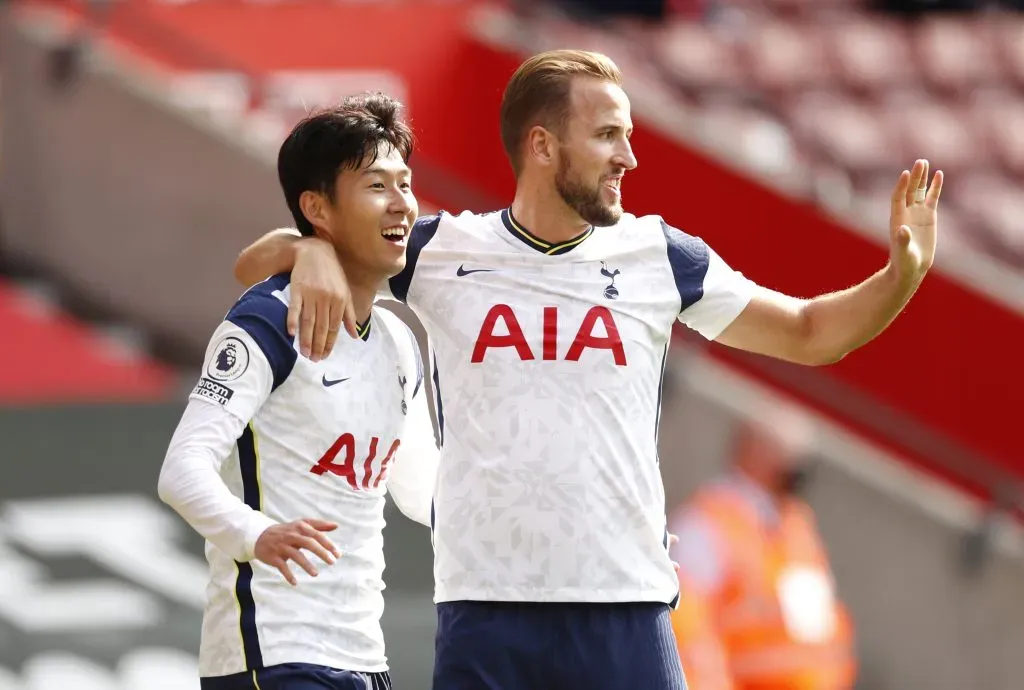 Kane e Son brilharam juntos (Photo by Andrew Boyers – Pool/Getty Images)