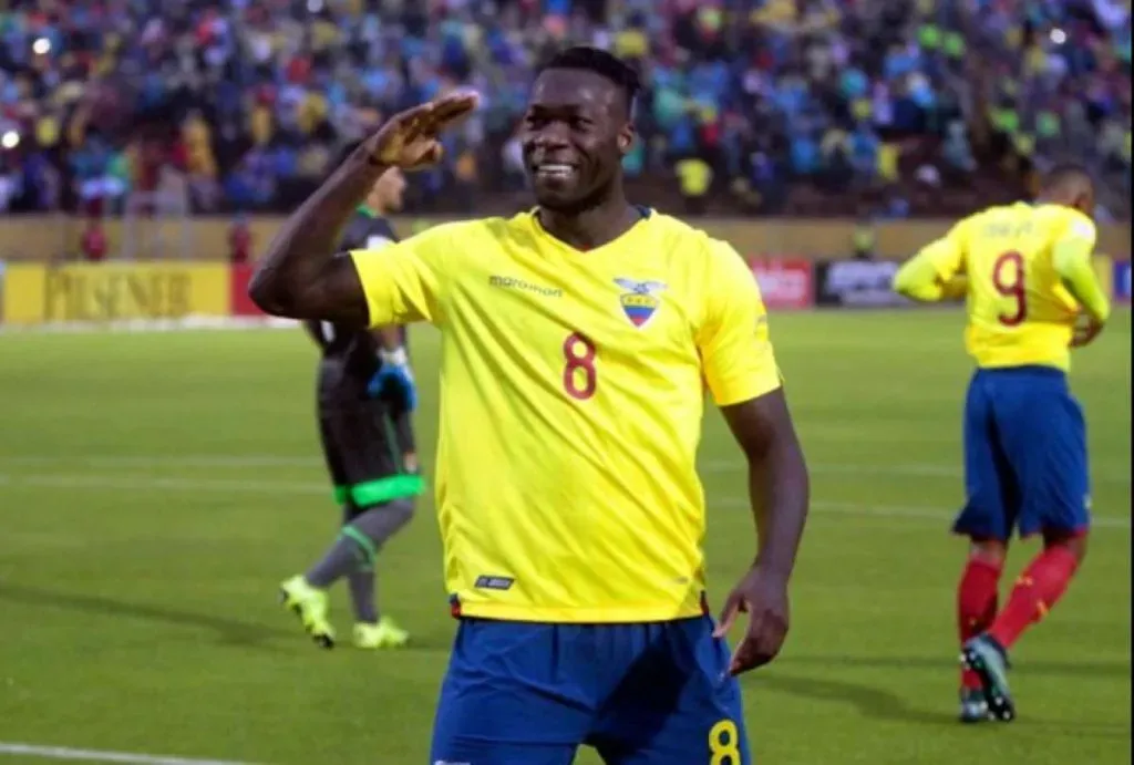 Felipe Caicedo era goleador de la Selección de Ecuador. Foto: Getty.