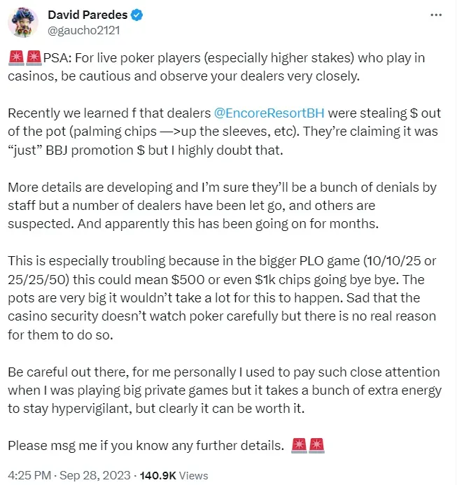 Foto: Reprodução X – Antigo Twitter