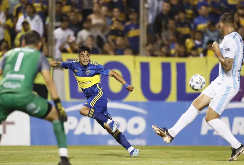 Langoni, gran primer tiempo y descanso en el complemento. (Foto: Boca)