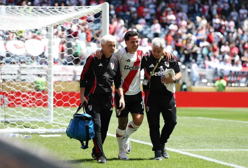 Sebastián Driussi se esguinzó en el Mundial de Clubes. (Buda Mendes/Getty Images)