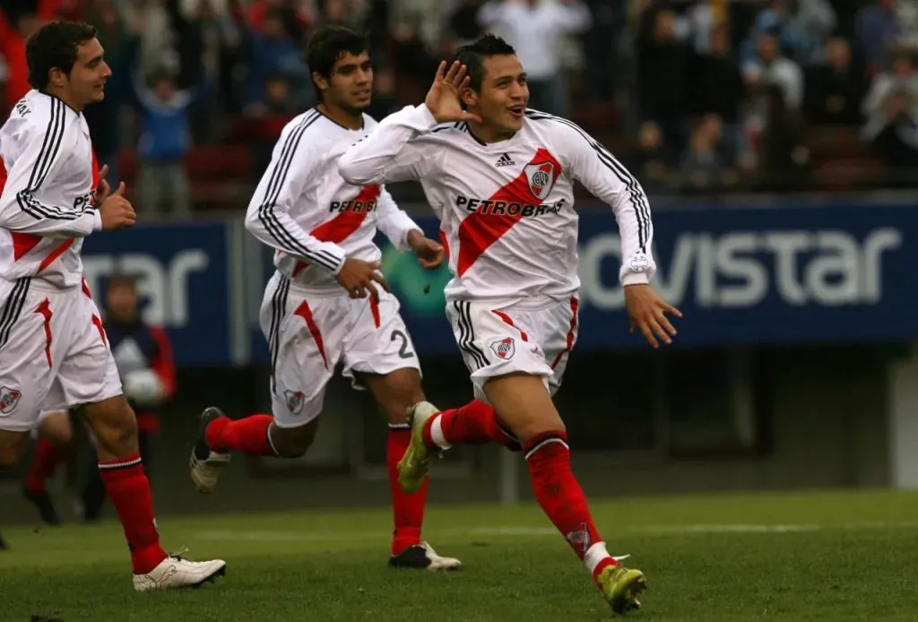 Alexis Sánchez pasó por River Plate entre 2007 y 2008 (Getty Images)