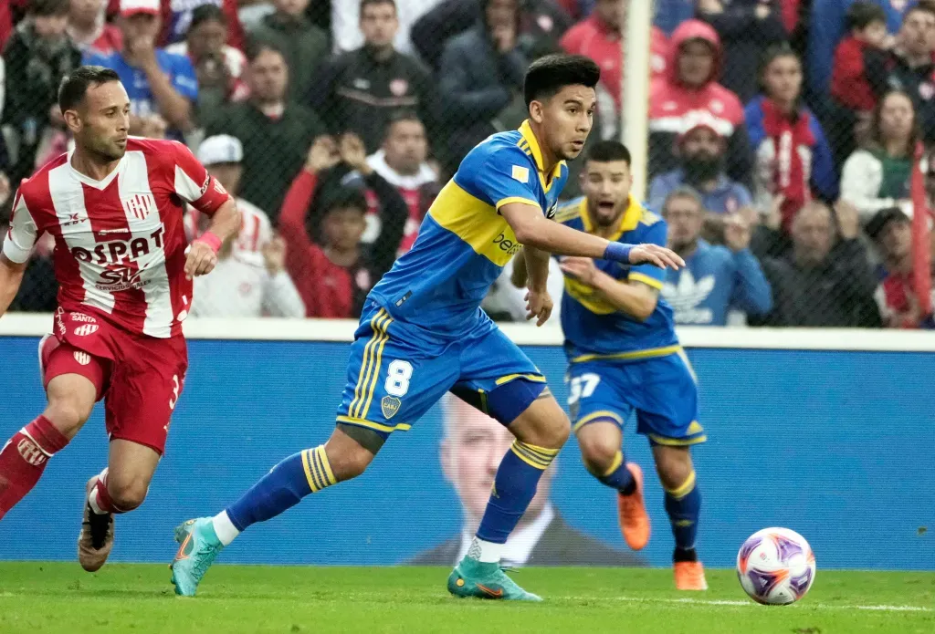 Pol Fernández fue titular en el 0 a 0 de 2023. (Foto: Boca)