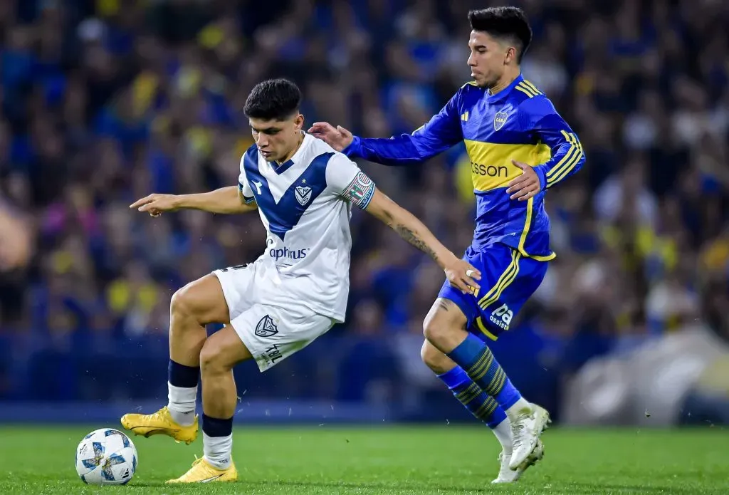 Claudio Aquino ante Boca. (Foto: Getty).