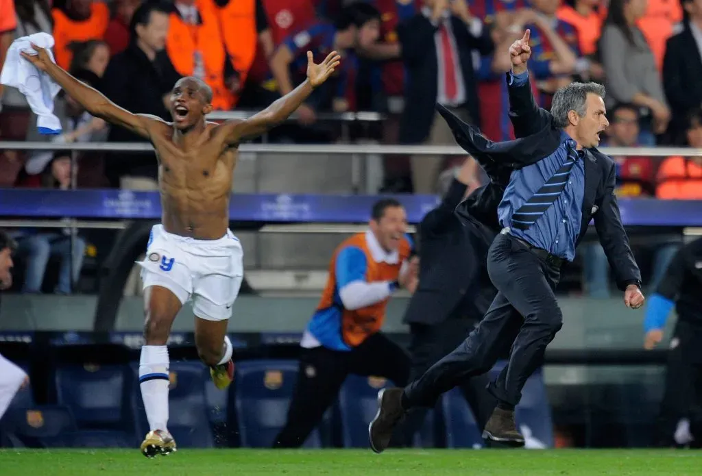 Eto’o y Mourinho ganaron todo en Inter Milan. IMAGO