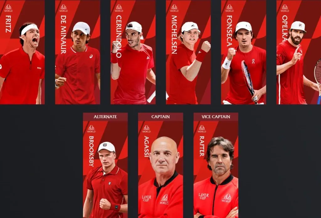 Team Mundo (Foto: Laver Cup).