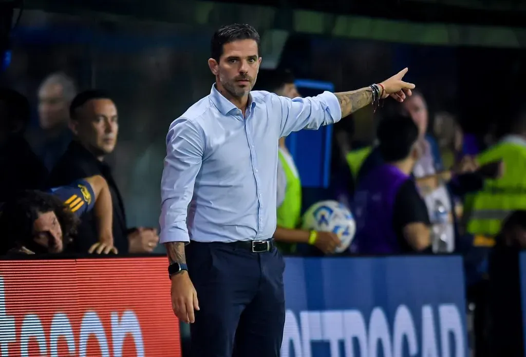 Fernando Gago, entrenador de Boca (Getty Images)