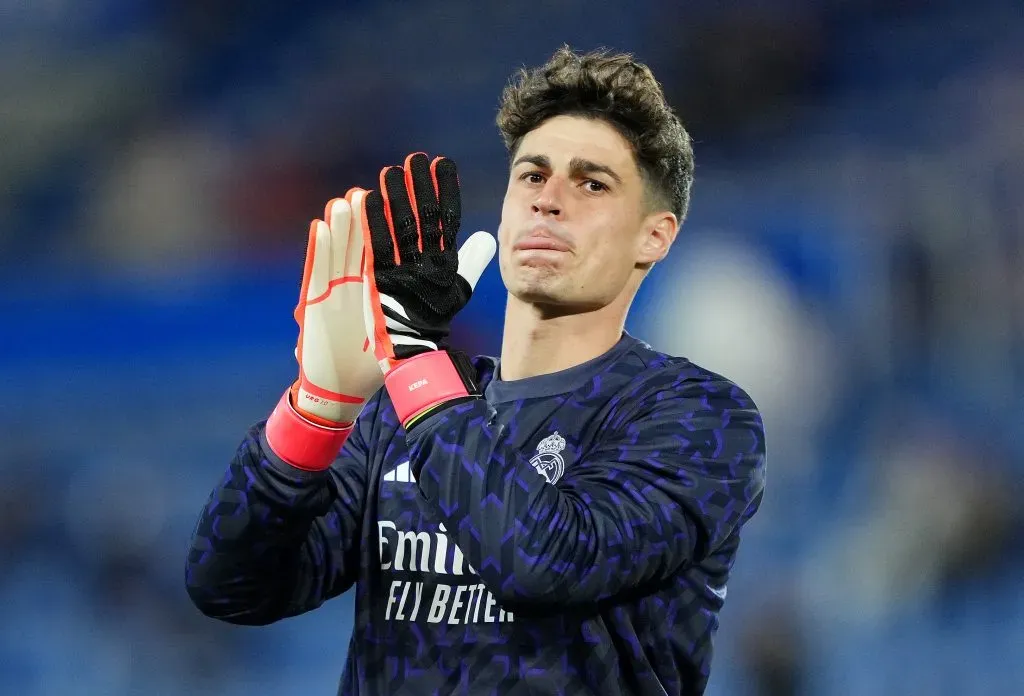 Kepa Arrizabalaga pelo Real Madrid. (Photo by Juan Manuel Serrano Arce/Getty Images)