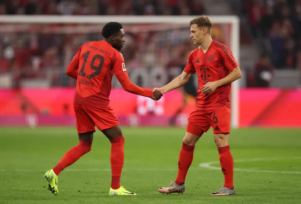 Kimmich e Davies são alvos do Barcelona. (Photo by Adam Pretty/Getty Images)