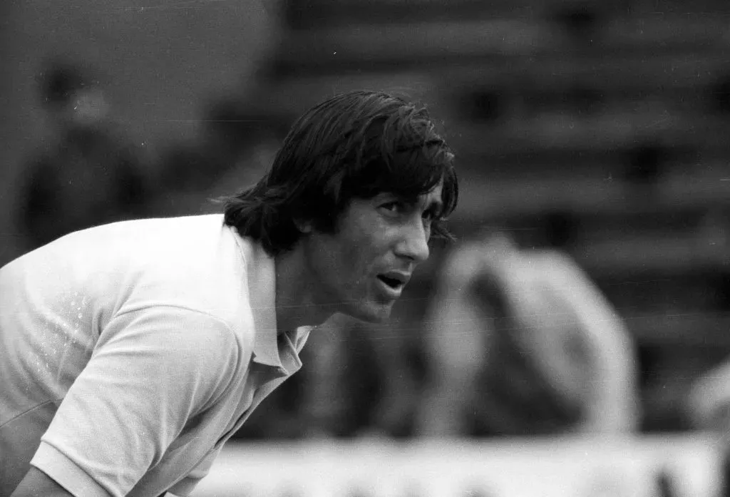 Ilie Nastase durante Roland Garros de 1973.