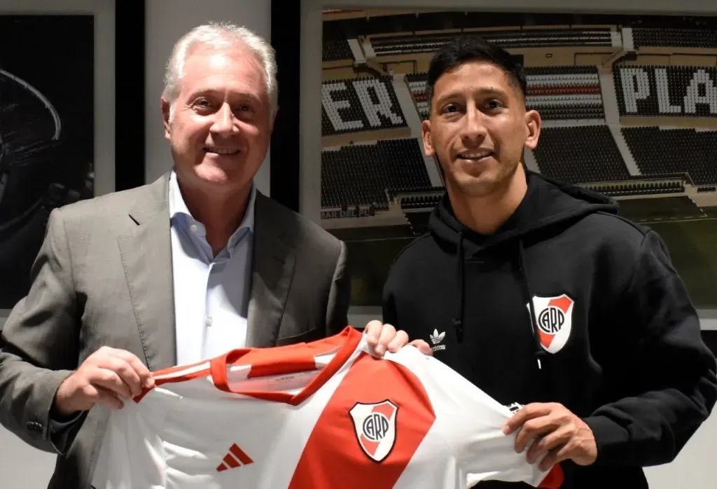 Aliendro renovó su contrato hasta diciembre de 2026 (Foto: Prensa River)