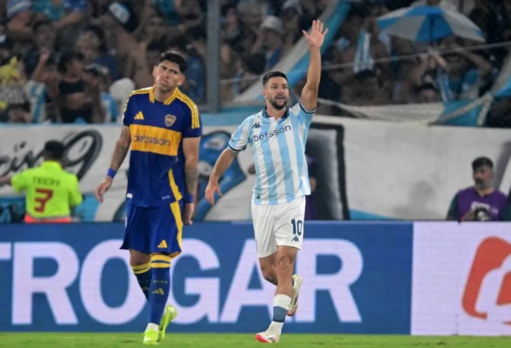 Carlos Palacios fue partícipe en derrota de Boca Juniors ante Racing (Imago)