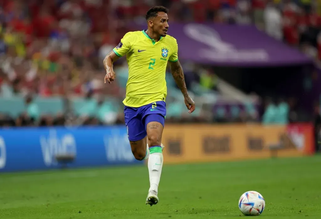 Danilo pela Seleção Brasileira durante a Copa do Mundo de 2022. (Photo by Lars Baron/Getty Images)