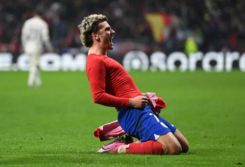 Antoine Griezmann of Atletico Madrid  (Photo by David Ramos/Getty Images)