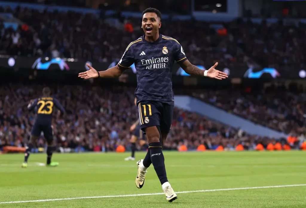 Rodrygo é desejo de Pep (Photo by Naomi Baker/Getty Images)