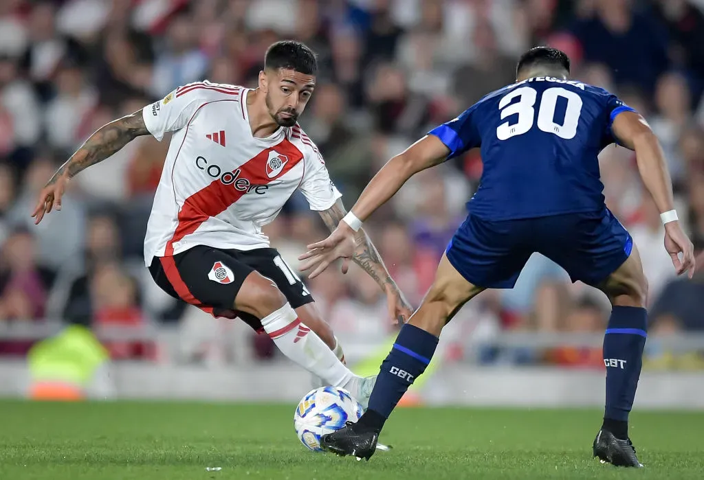 Lanzini, de floja presentación. (Foto: Getty)