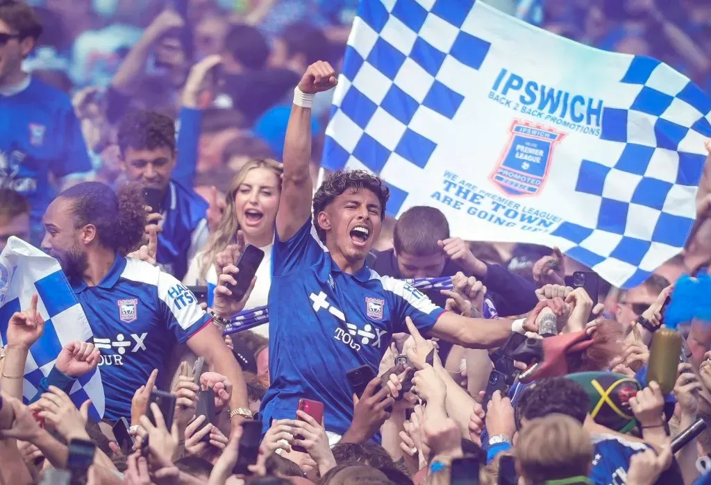 Jeremy Sarmiento fue clave para el ascenso del Ipswich. (Foto: Imago)