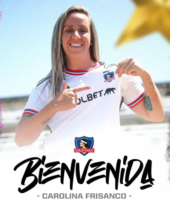 Pardal es la gran refuerzo para Colo Colo Femenino este 2024 | Foto: Colo Colo Femenino