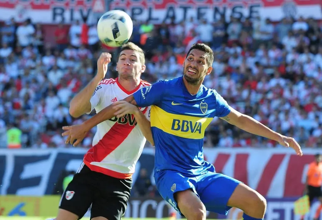 Juan Insaurralde en Boca Juniors (IMAGO)