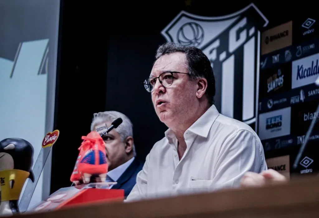 Presidente Marcelo Teixeira | Foto: Guilherme Greghi/Flickr Oficial Santos