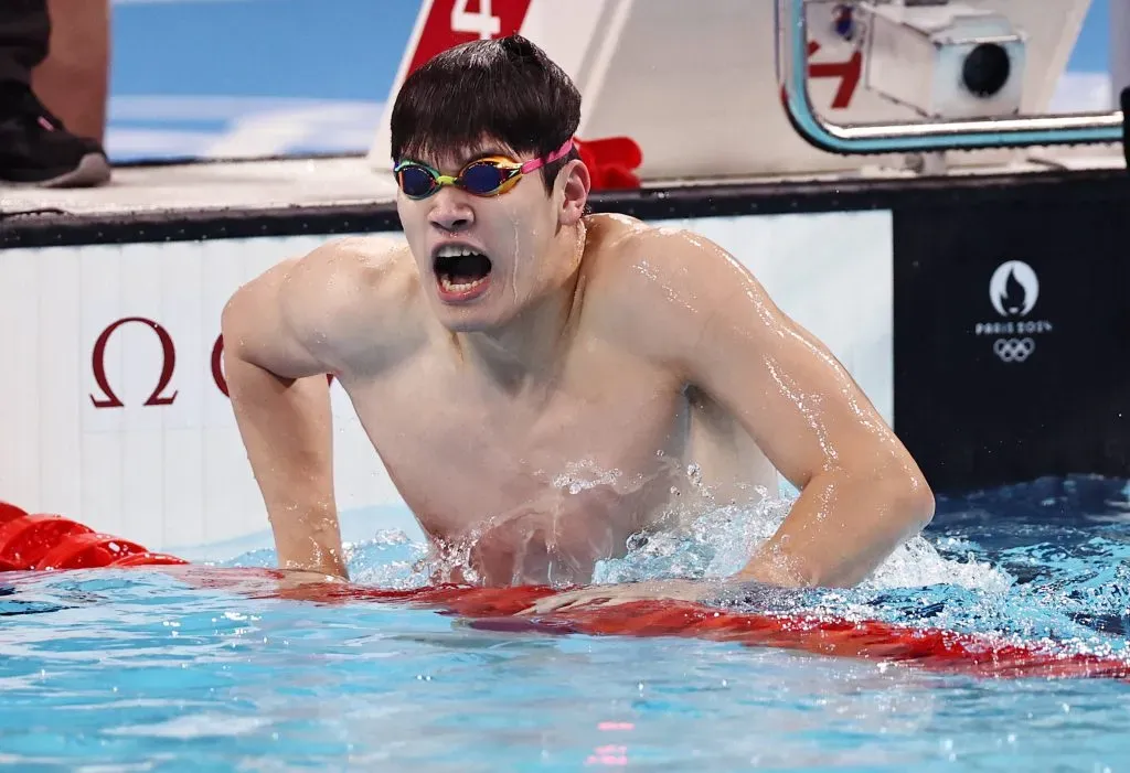El chino Pan Zhanle, el nuevo rey de la natación olímpica y mundial. IMAGO