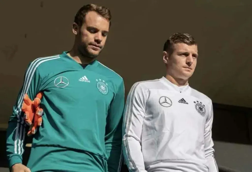 Toni Kroos y Manuel Neuer / Selección de Alemania