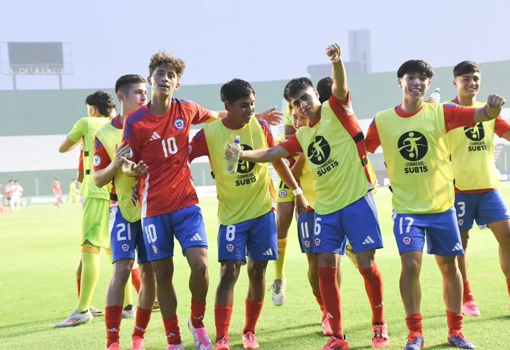 La Roja sub 15 la rompe en Bolivia