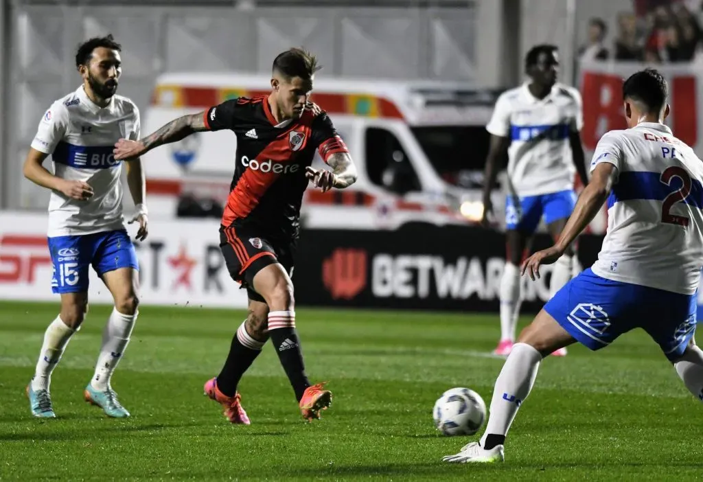 Bruno Zuculini regresó a las canchas contra la U Católica a principios de septiembre.