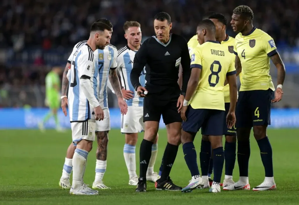 Argentina de Messi sufrió para lograr vencer a Ecuador (Getty Images)