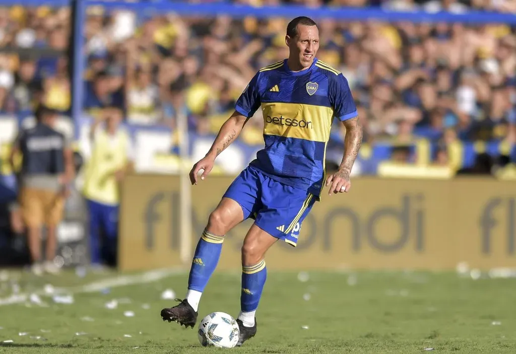 Cristian Lema en Boca (Getty Images)