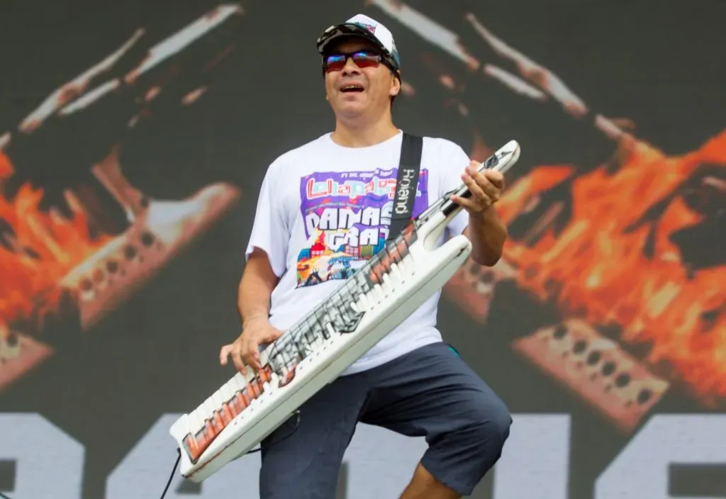 Pablo Lescano, líder del grupo Damas Gratis. (Foto: Getty Images)