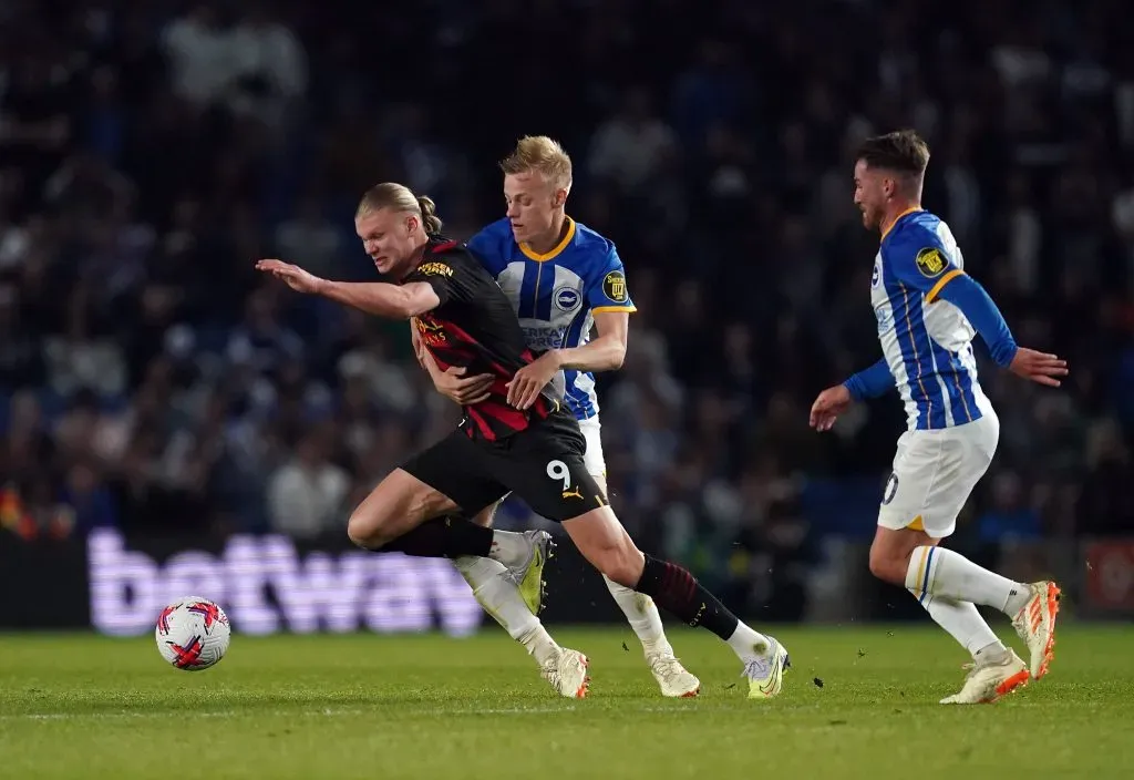 Erling Haaland, Jan Paul Hecke (IMAGO / PA Images)