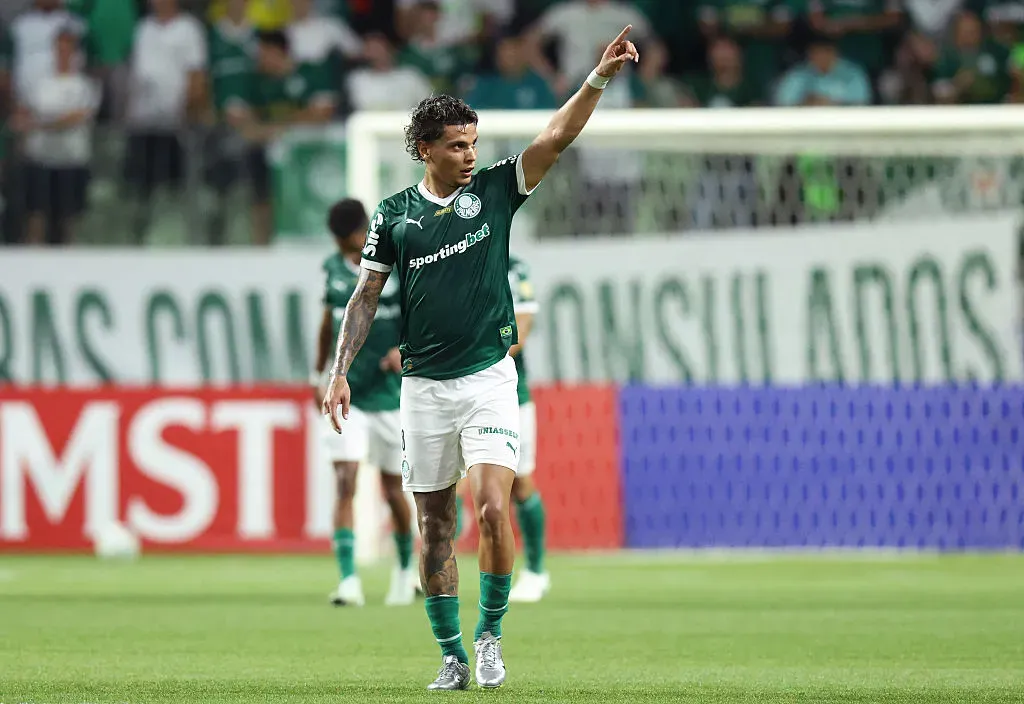 Richard Ríos – Palmeiras. Foto: Getty.