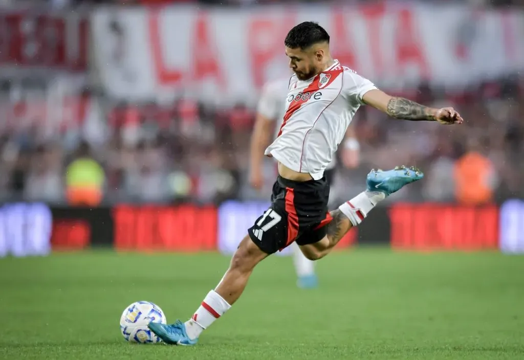 Paulo Díaz será titular en River Plate ante Independiente (Getty Images)