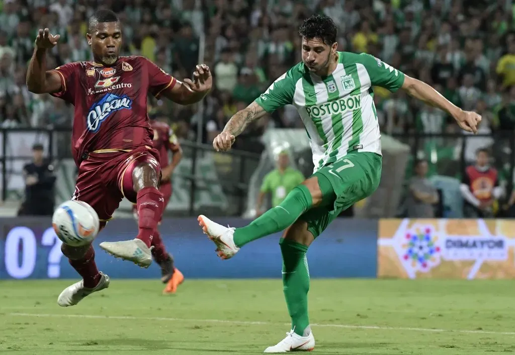 Castellani fue dirigido por Almirón en Atlético Nacional la temporada 2018 | Foto: Getty