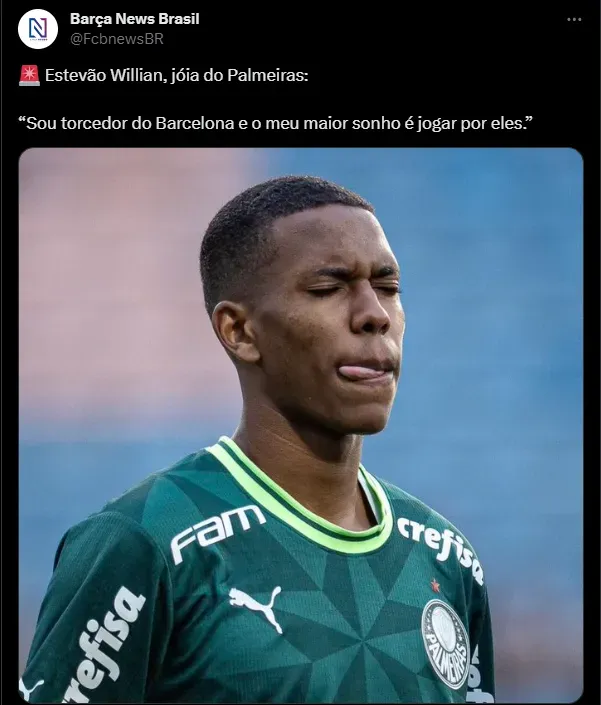 Antigo desejo, atacante do Palmeiras segue na mira do Grupo City 