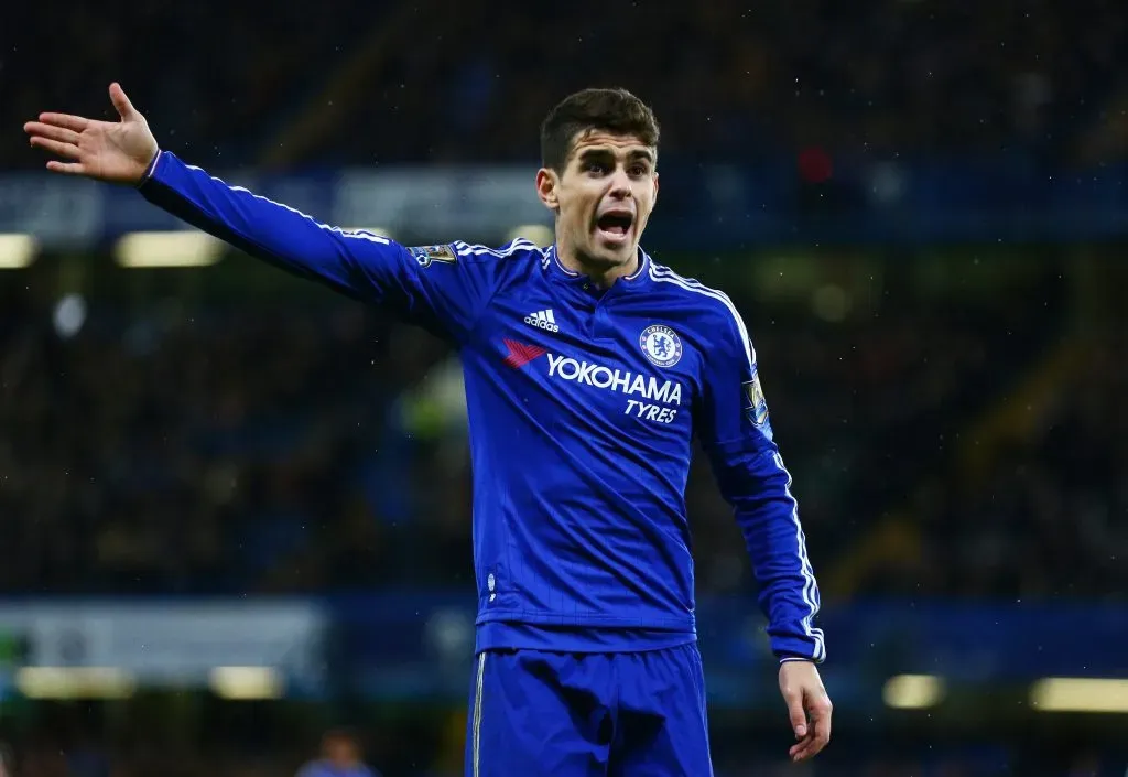 Oscar nos tempos de Chelsea (Photo by Clive Mason/Getty Images)