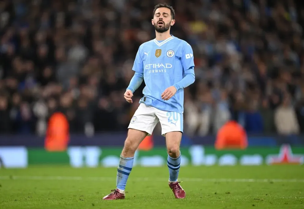 Bernardo vai sair do City. (Photo by Stu Forster/Getty Images)