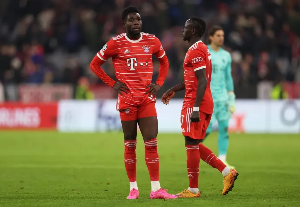 Alphonso Davies, Sadio Mané (Getty)